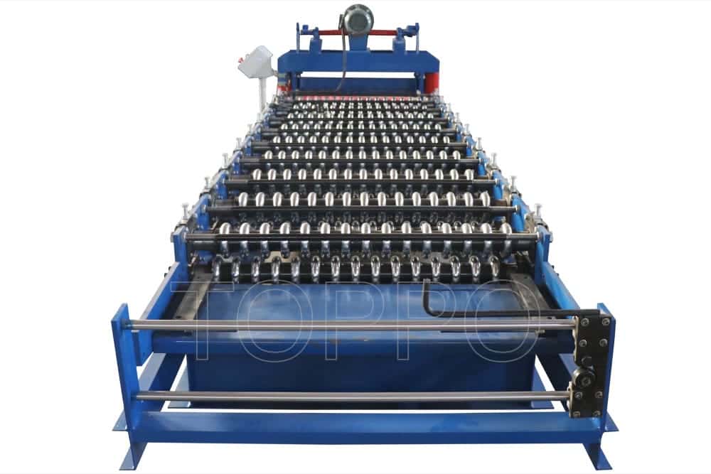 OEM ODM AG Roofing Panel Roll Forming Machine Fully Automatic Metal Sheet Line