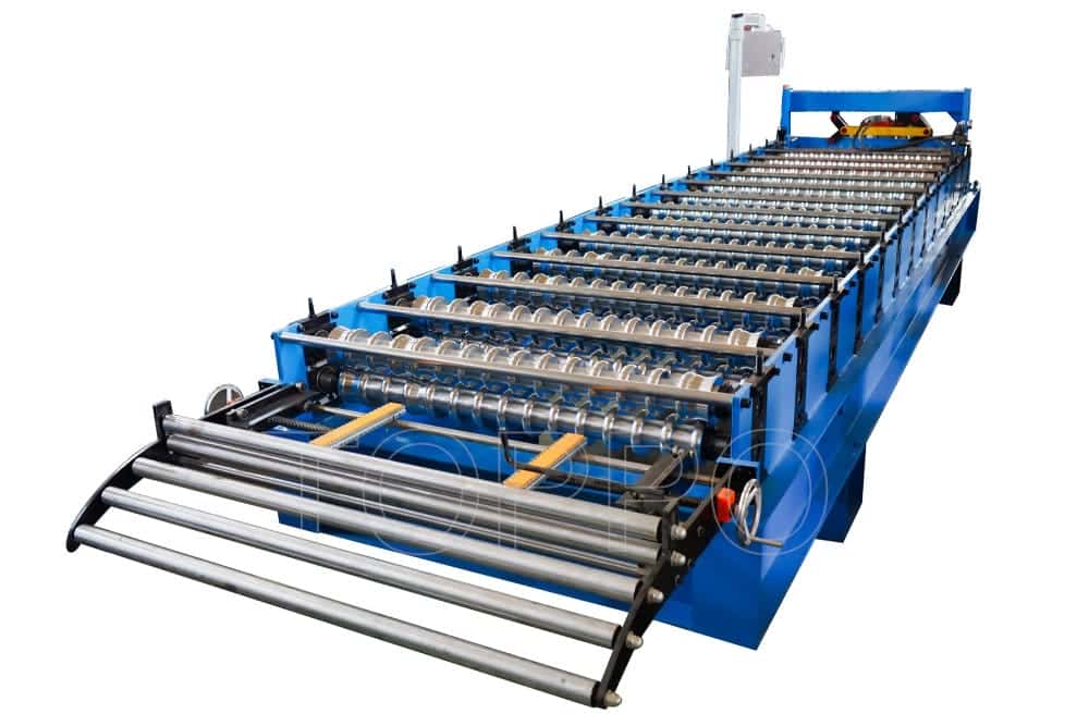 Automatic PLC Corrugated Metal Roofing Sheet Roll Forming Machine
