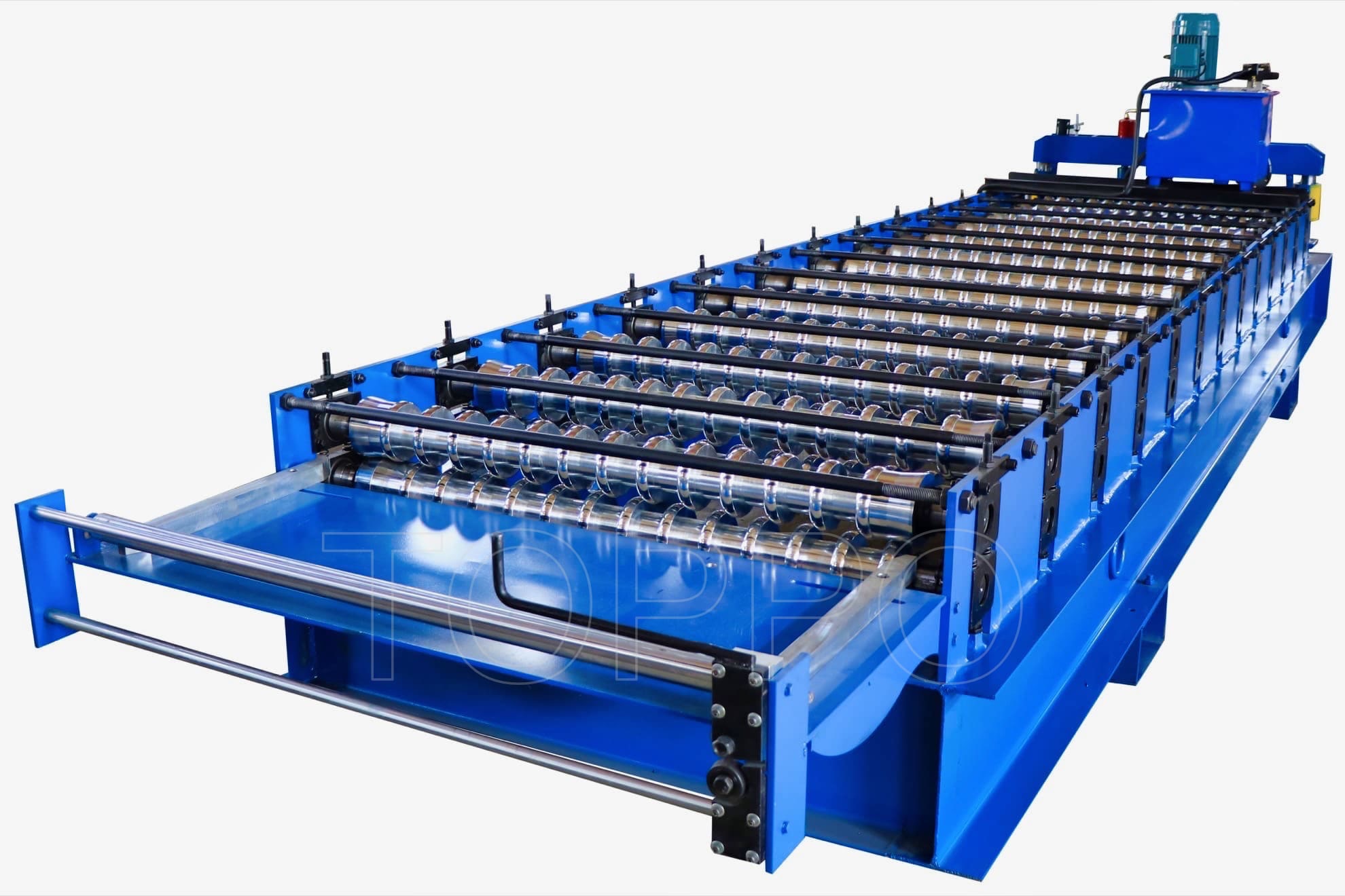 High Speed Corrugated Roll Forming Machine for Metal Roofing Sheet Production