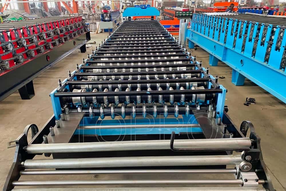 Automatic Corrugated Metal Roof Panel Roll Forming Machine