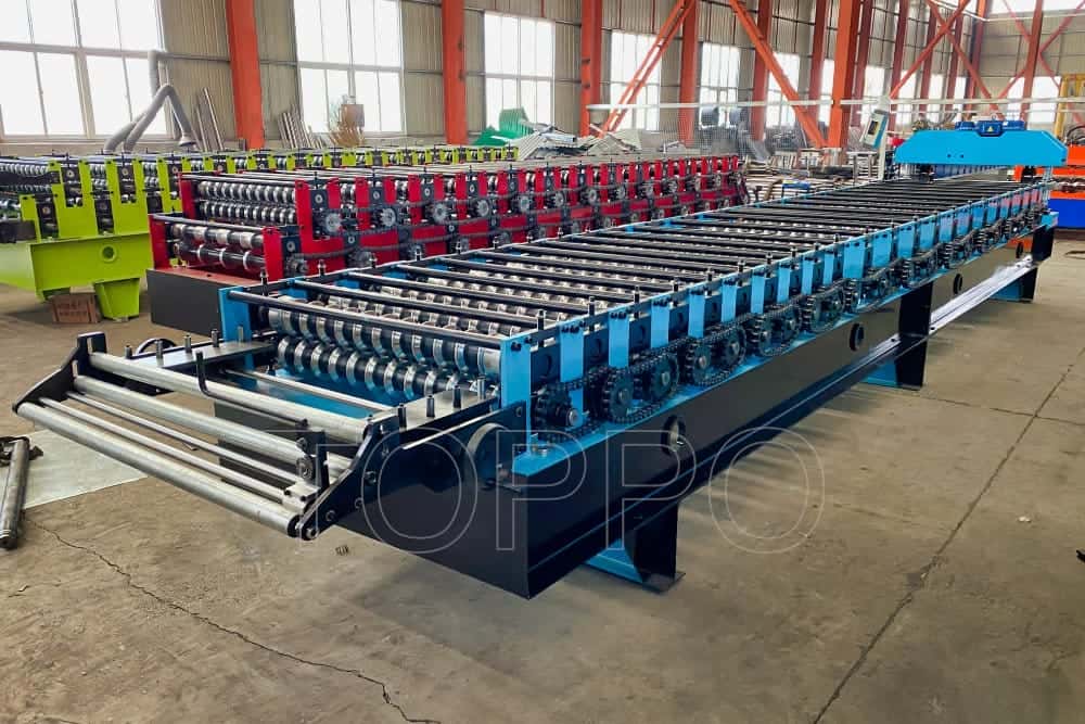 Automatic Corrugated Metal Roof Panel Roll Forming Machine