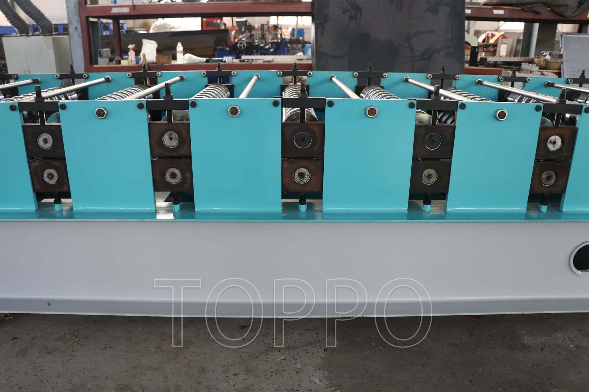 PLC Automatic Corrugated Roll Forming Machine for Roofing Sheet Production
