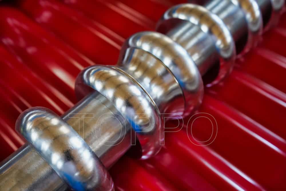 Corrugated Roll Forming Machine with Dual Arm Hydraulic Cutting