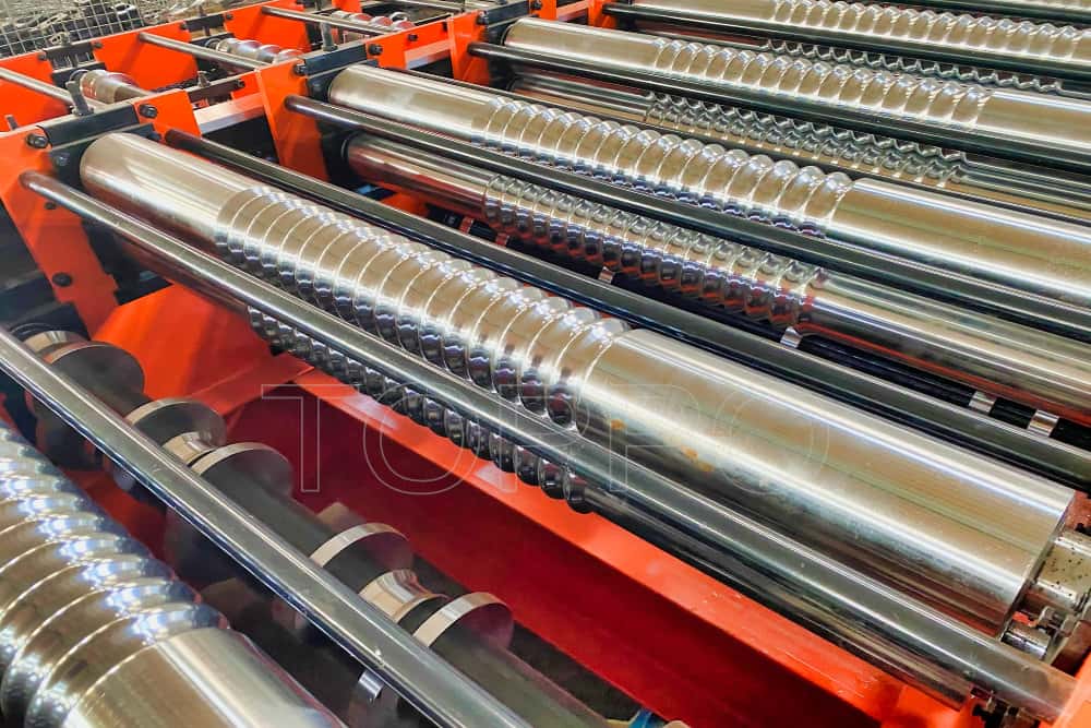 Industrial Automatic Corrugated Roofing Sheet Roll Forming Machine