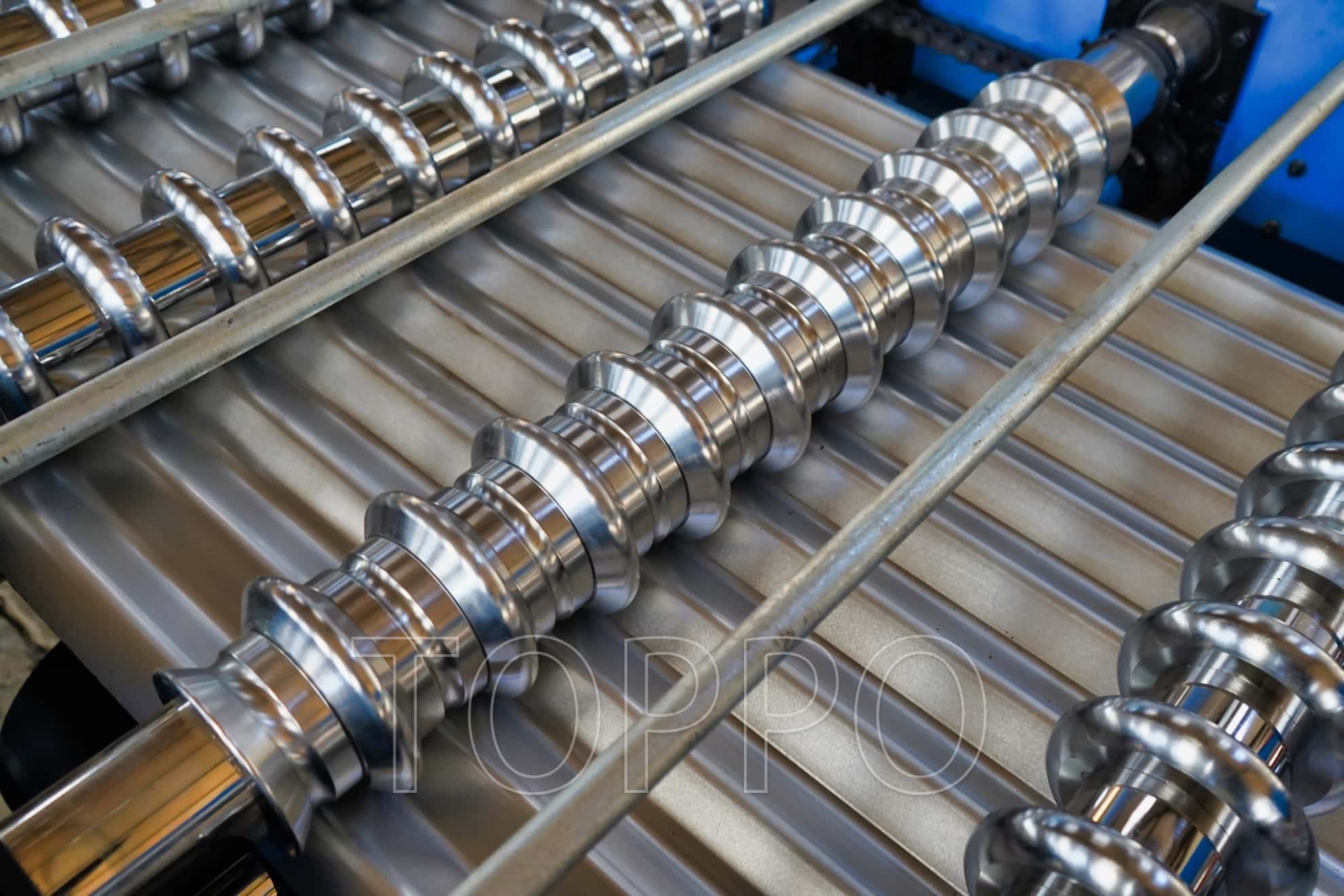 OEM ODM AG Roofing Panel Making Machine Automatic Roll Forming Line