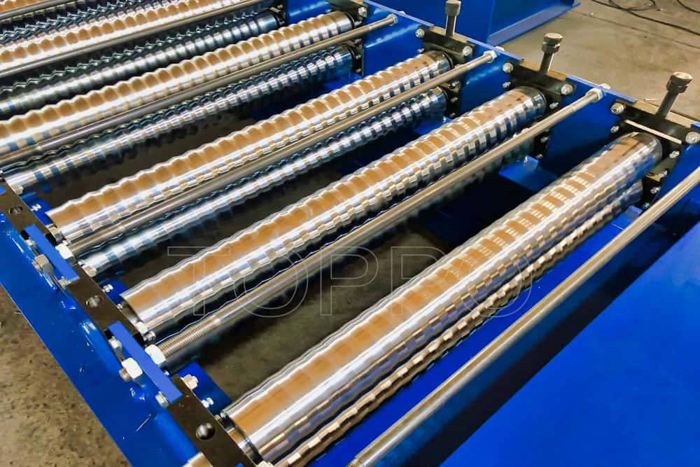 Industrial Automatic Corrugated Roofing Sheet Roll Forming Machine