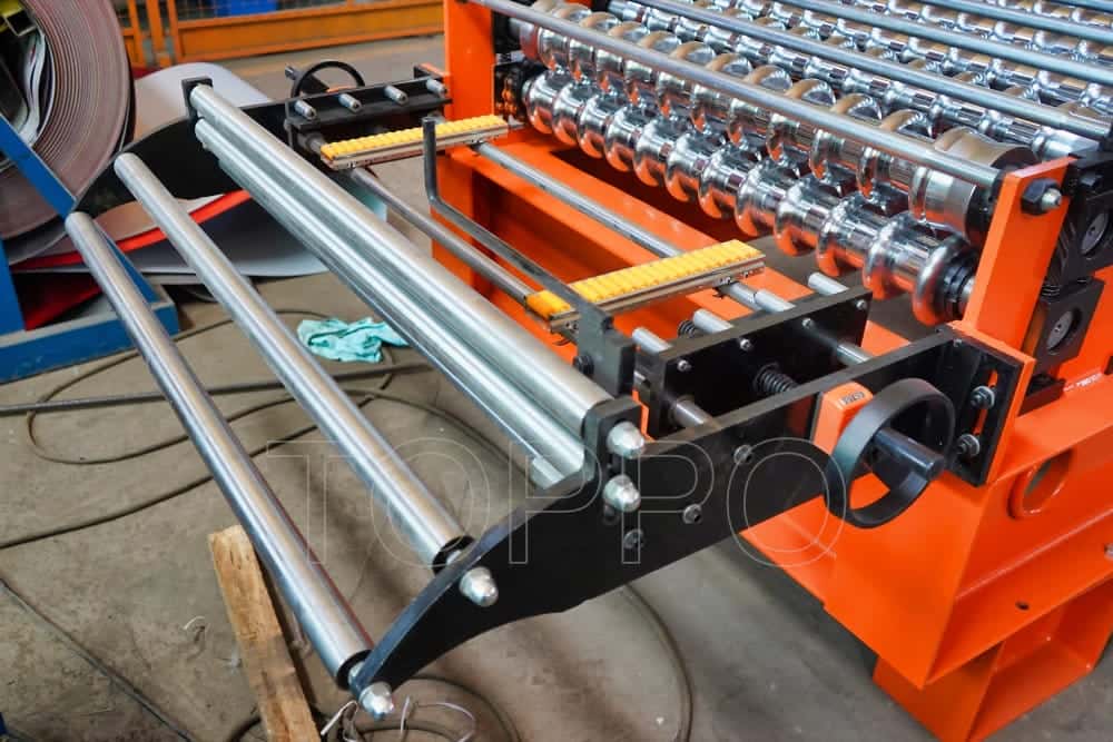 Industrial Automatic Corrugated Metal Roofing Sheet Roll Forming Machine