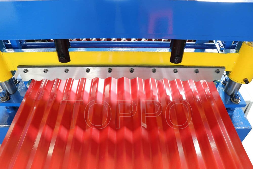 Automatic Corrugated Roofing Sheet Roll Forming Machine