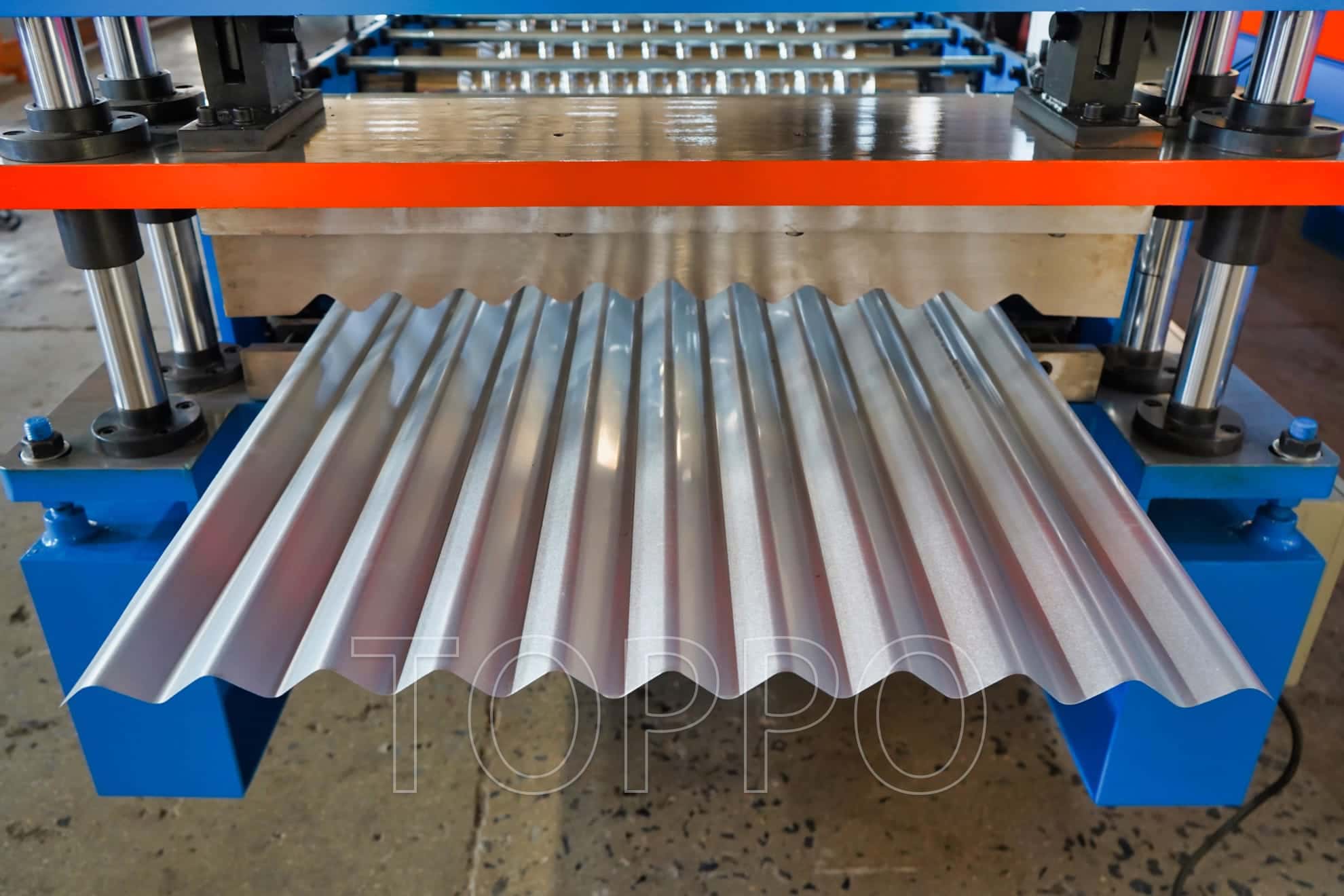 OEM ODM AG Roofing Panel Making Machine Automatic Roll Forming Line