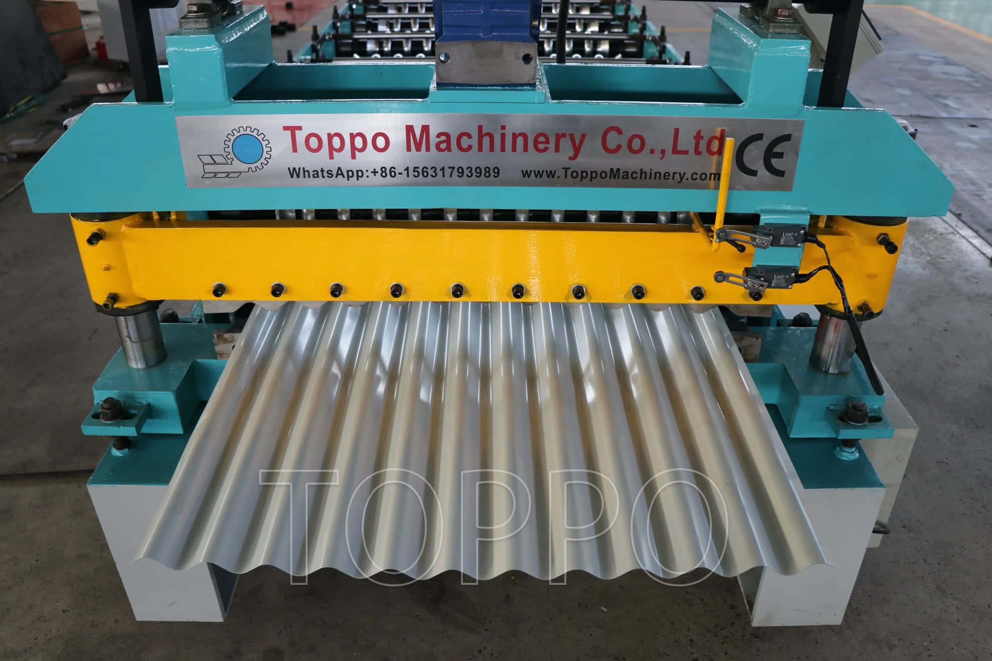 Corrugated Sheet Roll Forming Machine for Roofing and Wall Panels