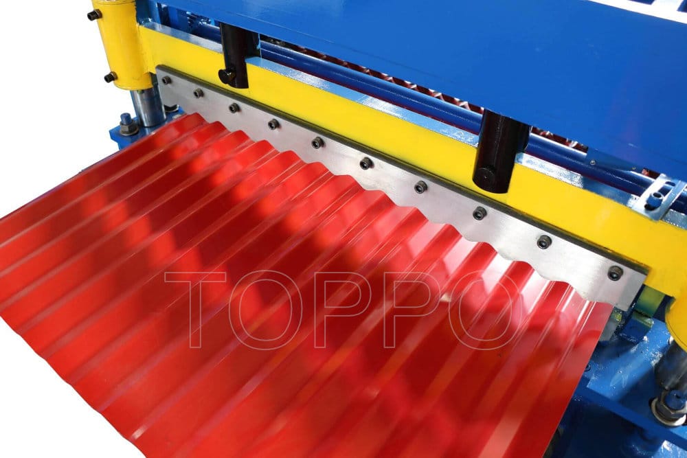 Automatic Corrugated Roofing Sheet Roll Forming Machine