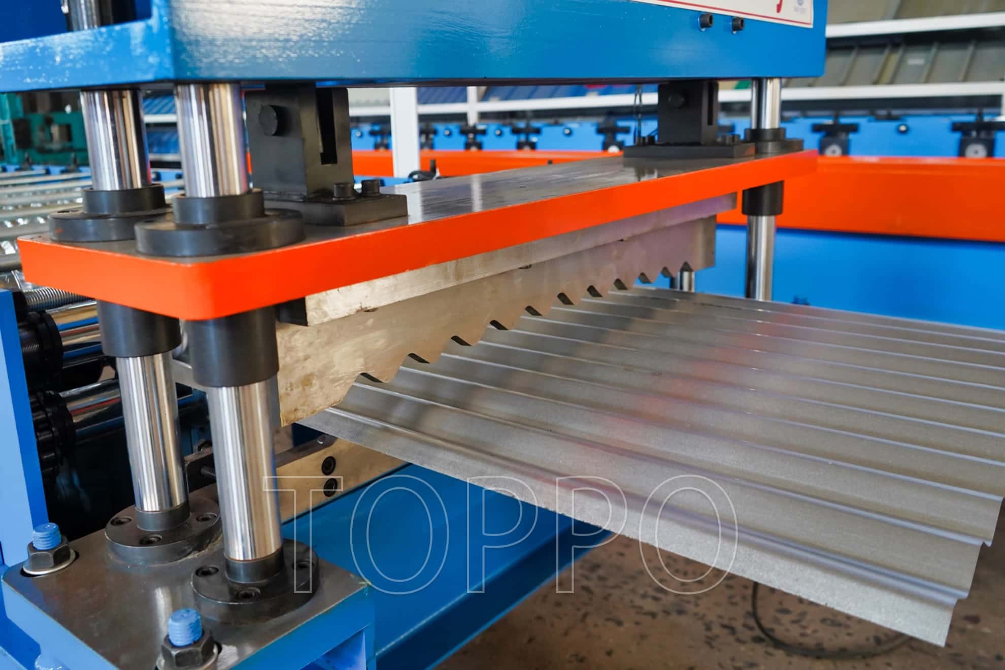 OEM ODM AG Roofing Panel Making Machine Automatic Roll Forming Line