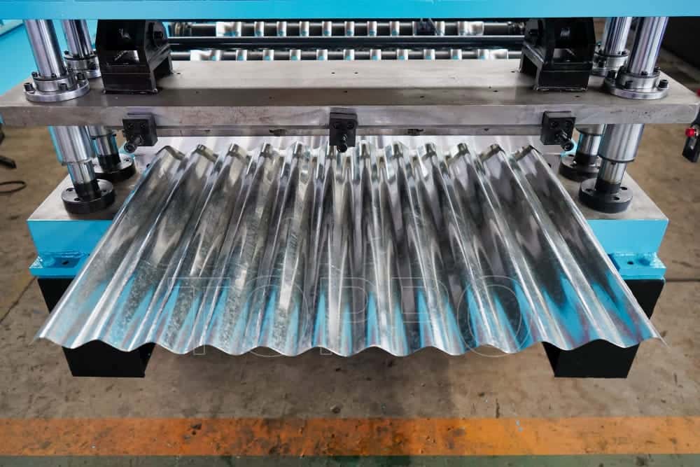 Automatic Corrugated Roll Forming Machine for Metal Roofing Sheets