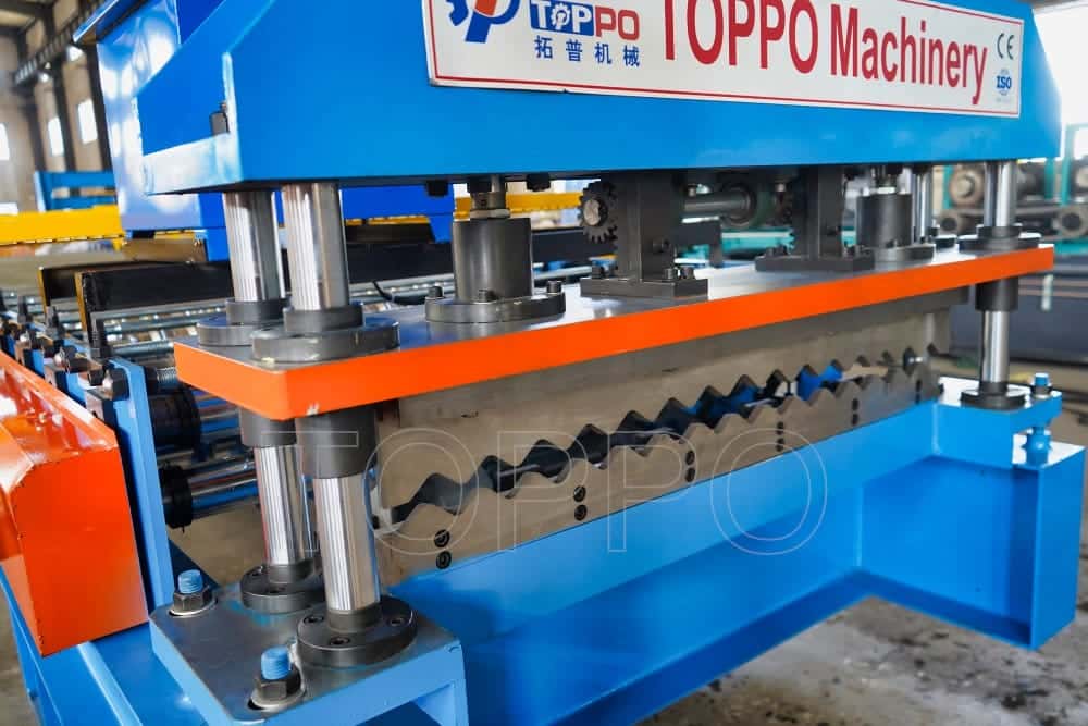 Fully Automatic Corrugated Roll Forming Machine with Safety Guard