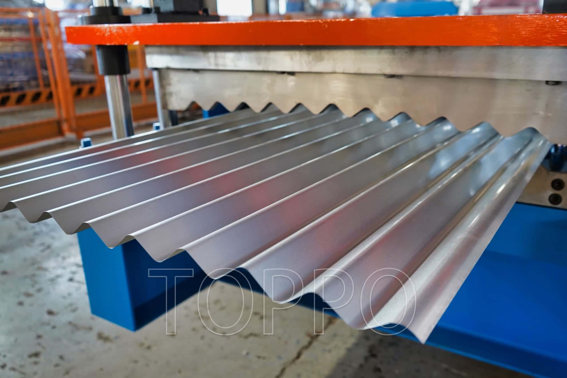 Heavy Duty Corrugated Roll Forming Machine for Metal Roofing Sheet Production
