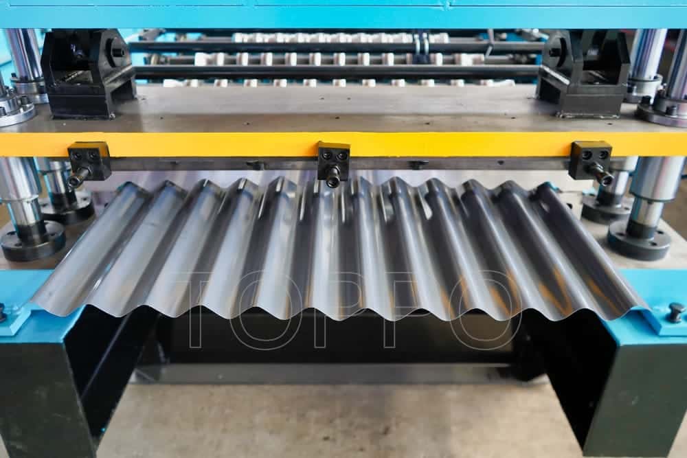 Automatic Corrugated Roll Forming Machine for Metal Roofing Sheets