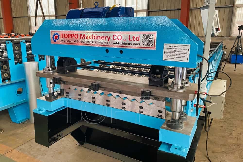 Automatic Corrugated Metal Roof Panel Roll Forming Machine