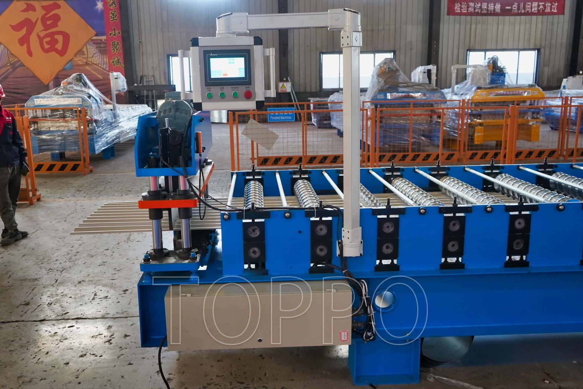 Automatic Hydraulic Corrugated Metal Roofing Sheet Roll Forming Machine