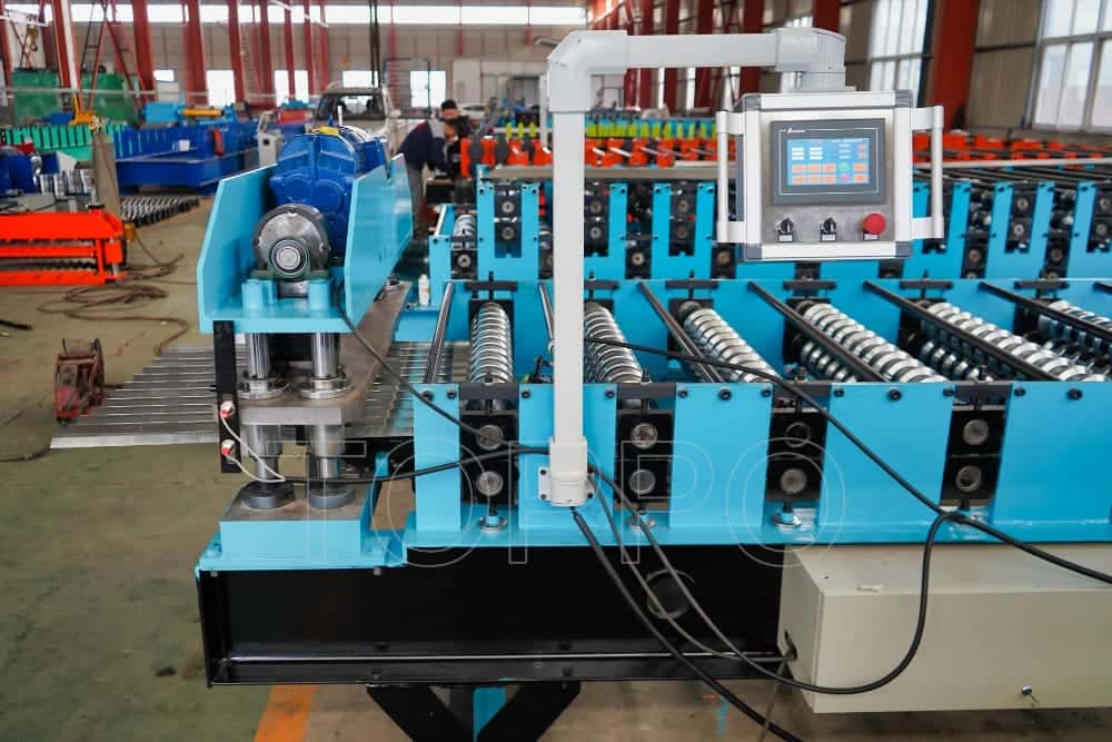 Automatic Corrugated Roll Forming Machine for Metal Roofing Sheets