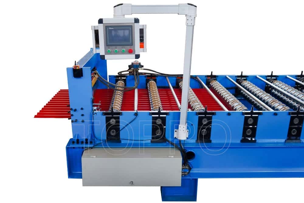 High Efficiency Corrugated Roll Forming Machine for Metal Roofing Panel Manufacturing