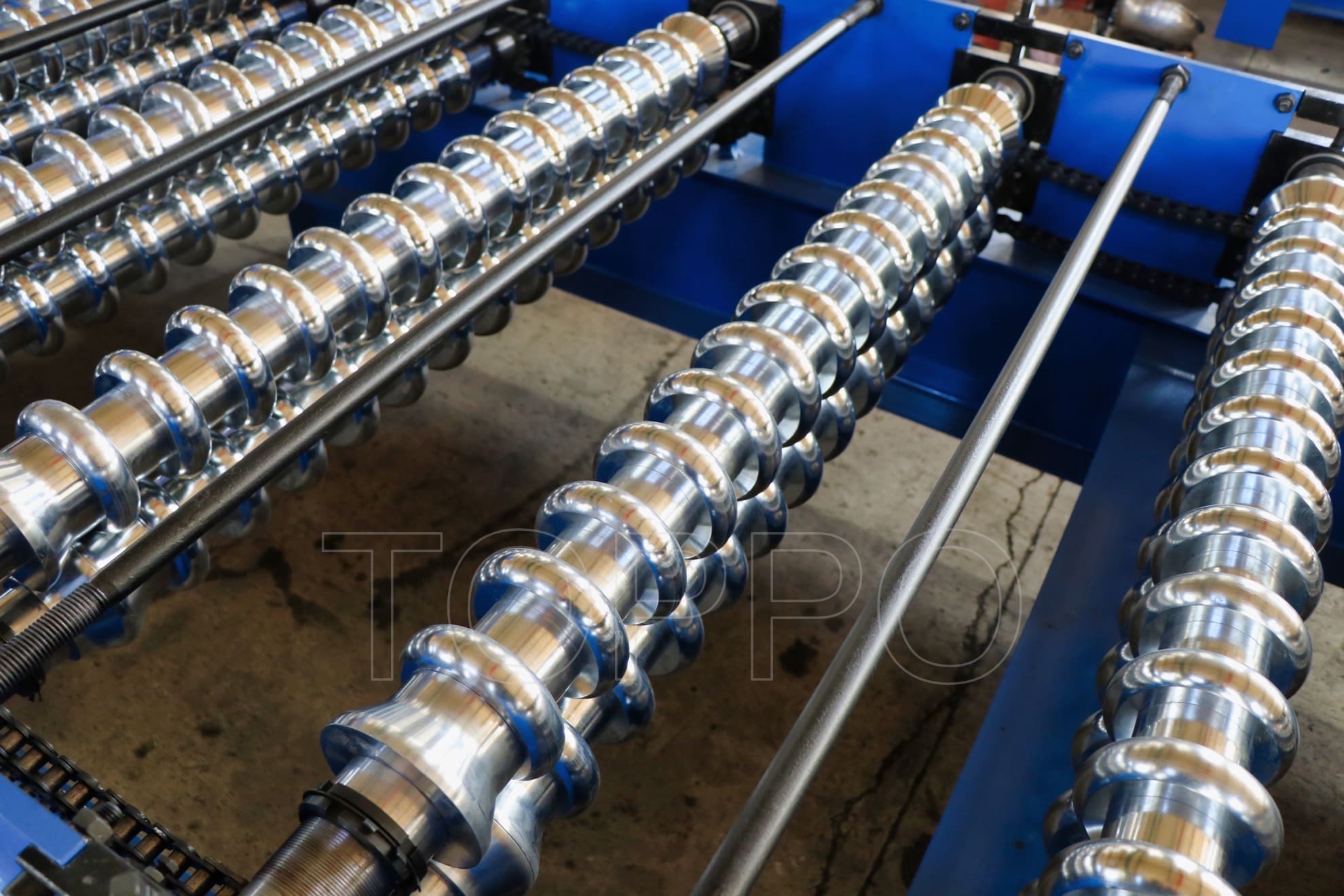 OEM ODM AG Roofing Panel Roll Forming Machine