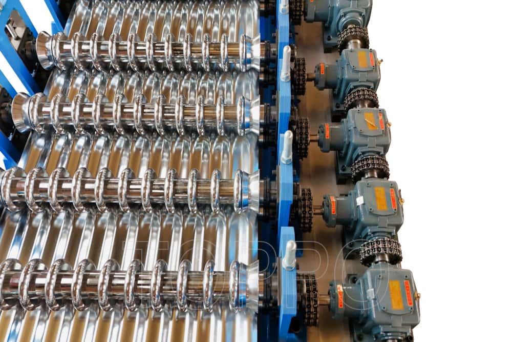 High-Speed Corrugated Roll Forming Machine for Roofing Sheets