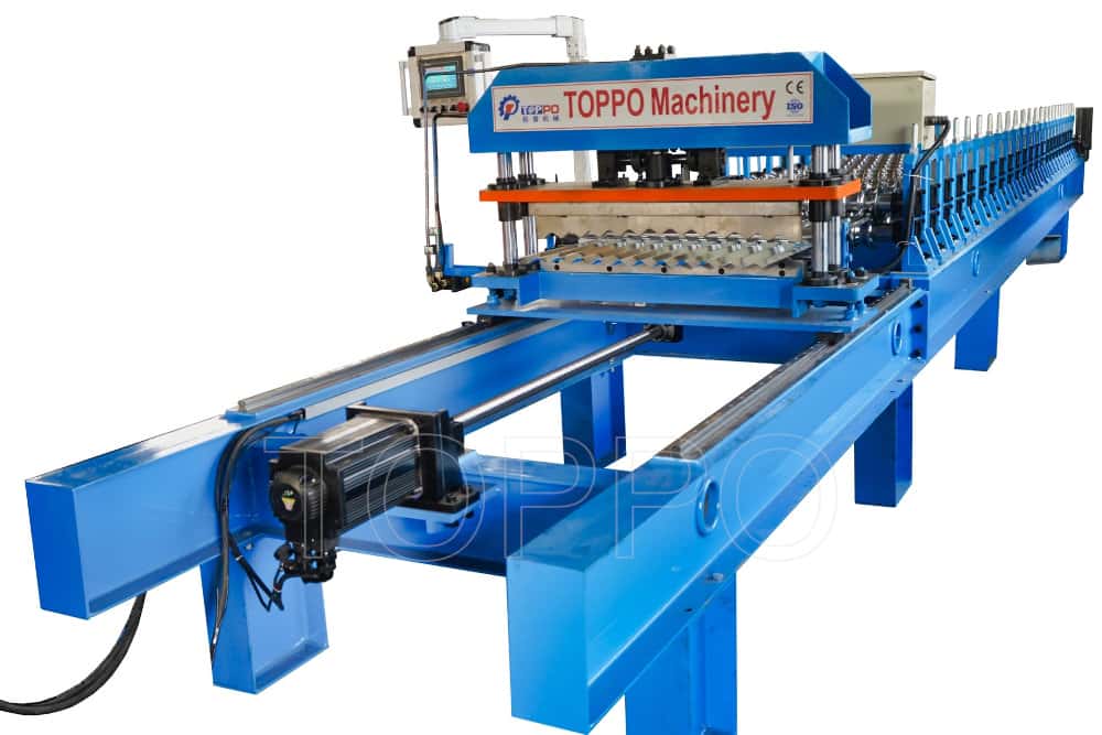 High-Speed Corrugated Sheet Roll Forming Machine with Precision Control
