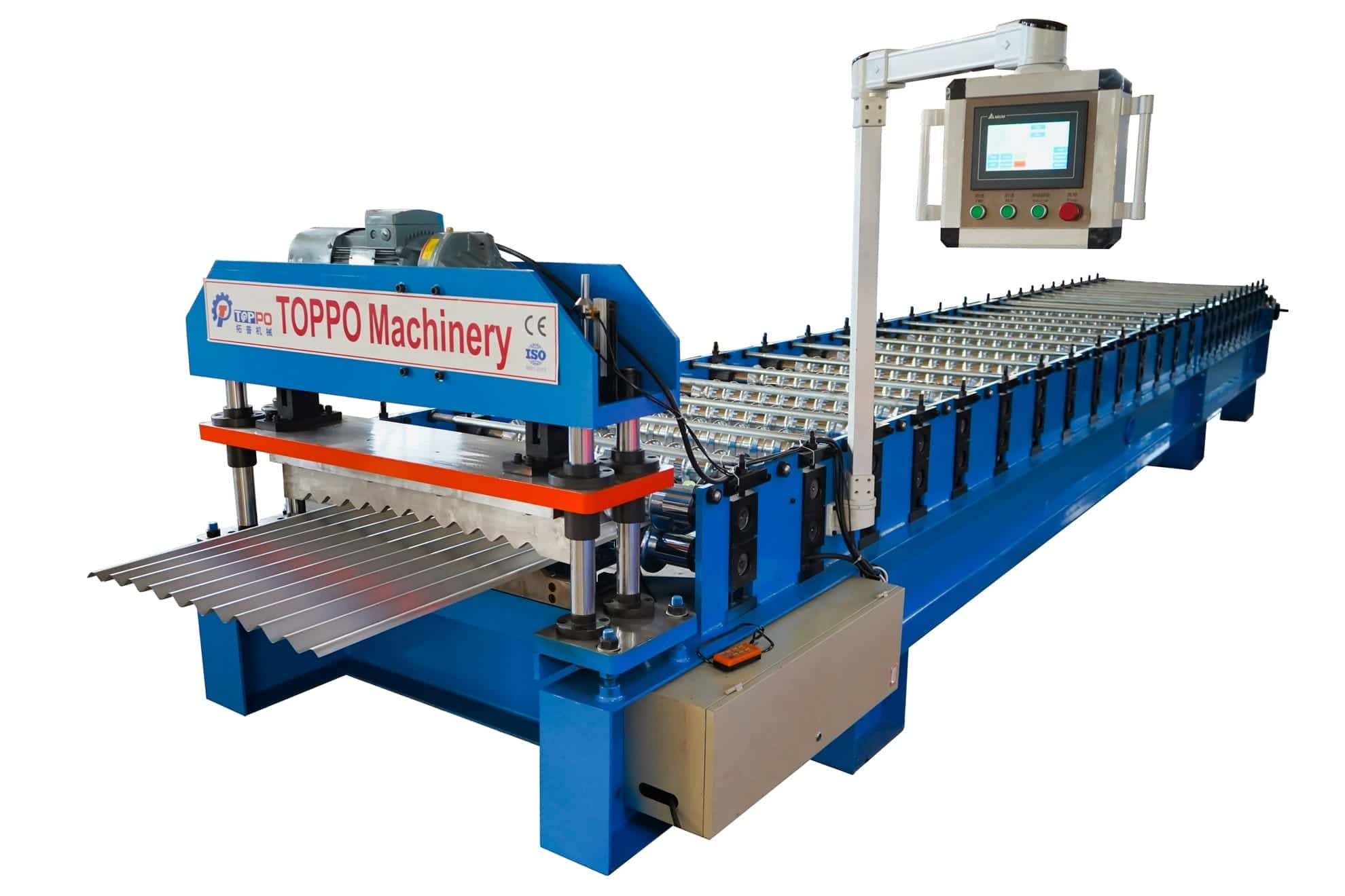 Automatic Hydraulic Corrugated Metal Roofing Sheet Roll Forming Machine