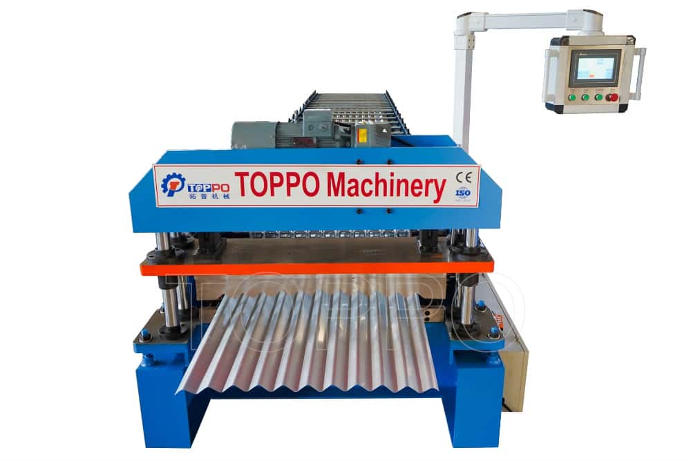 Automatic Hydraulic Corrugated Metal Roofing Sheet Roll Forming Machine