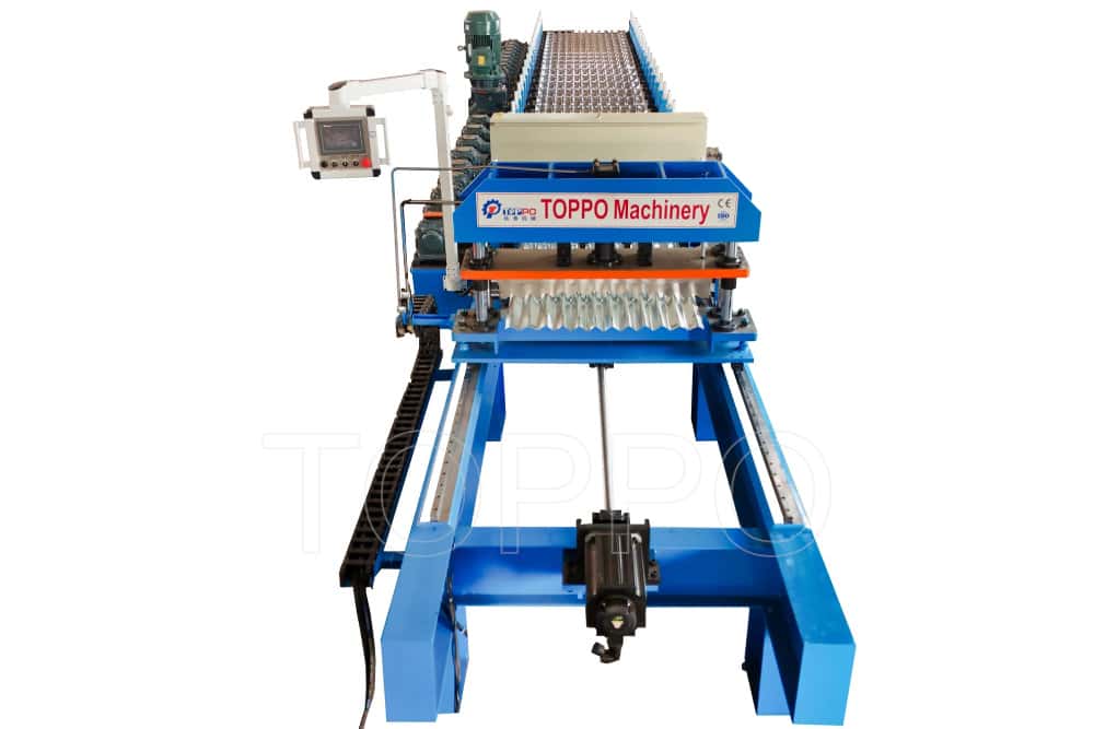 OEM ODM AG Roofing Panel Making Machine Automatic Metal Roof Sheet Roll Forming Line Equipment
