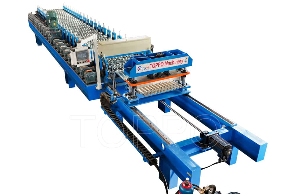 OEM ODM AG Roofing Panel Making Machine Automatic Metal Roof Sheet Roll Forming Line Equipment