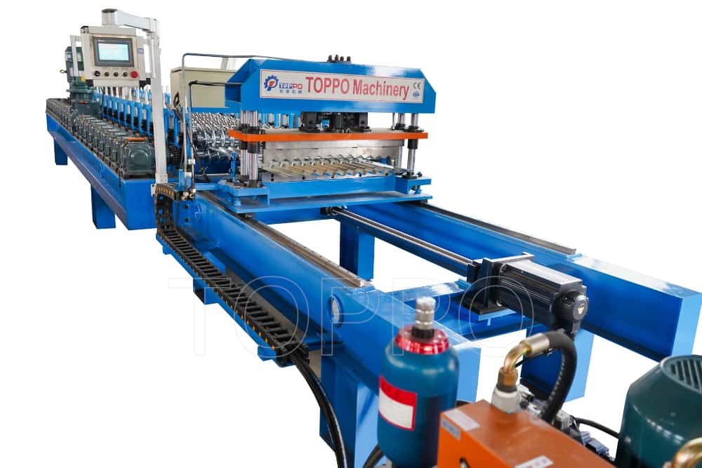 High-Speed Corrugated Sheet Roll Forming Machine with Precision Control
