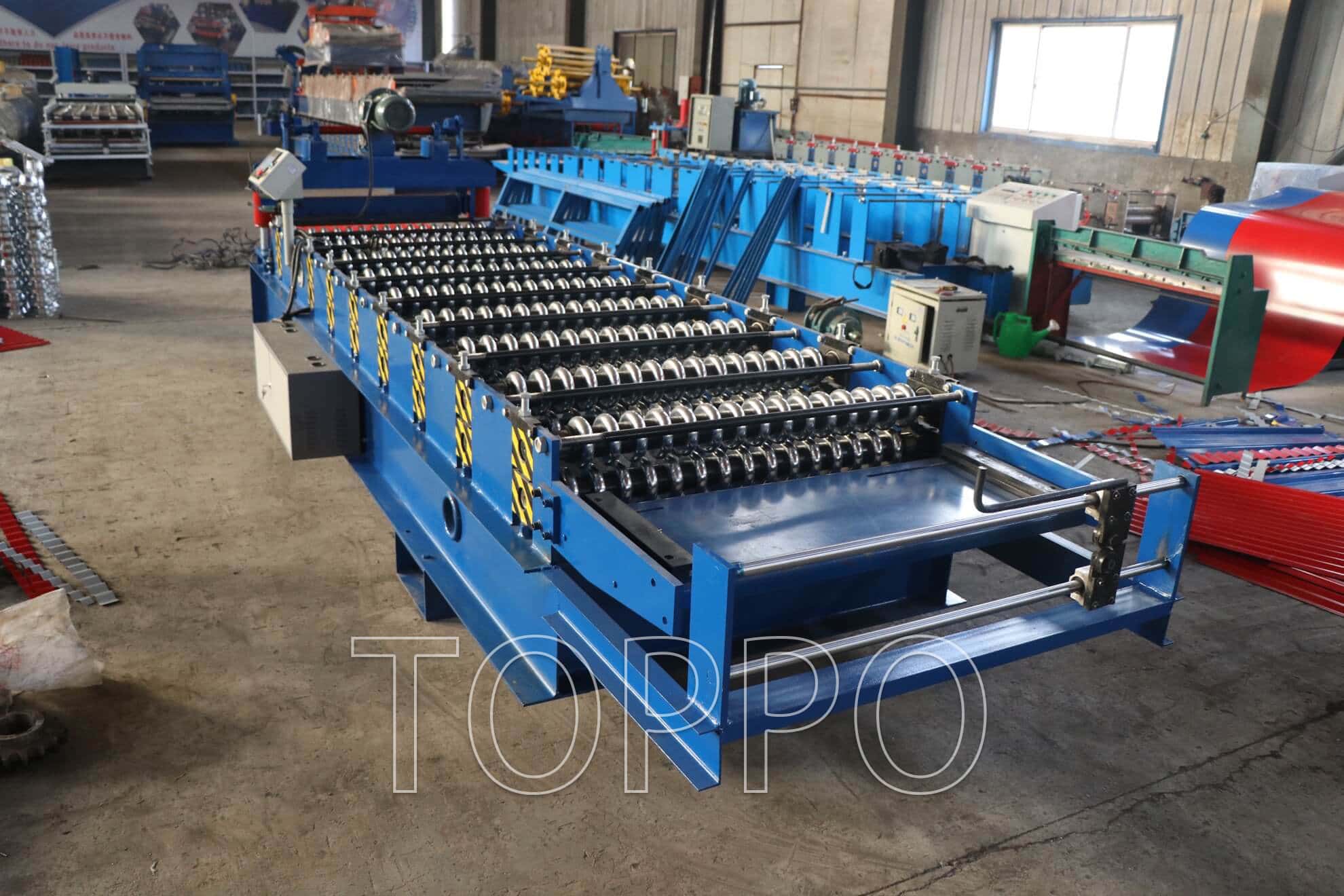 OEM ODM AG Roofing Panel Roll Forming Machine