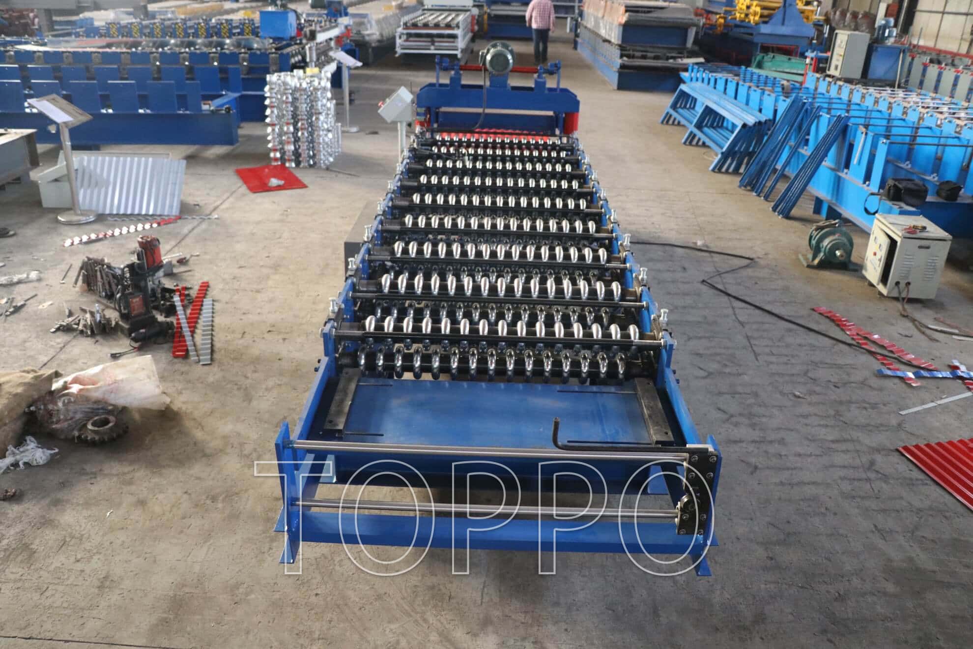 Corrugated Roofing Panel Making Machine | Automatic Metal Sheet Roll Forming Equipment
