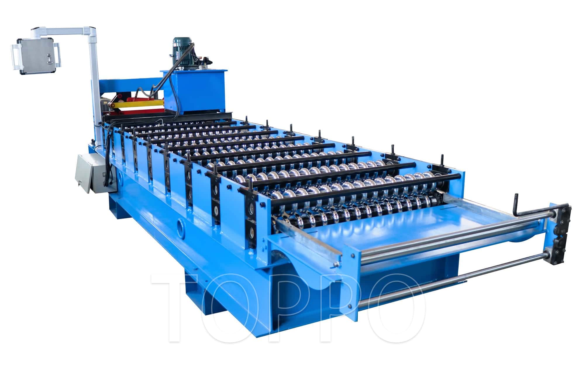 High Precision Automatic Corrugated Roofing Sheet Roll Forming Machine