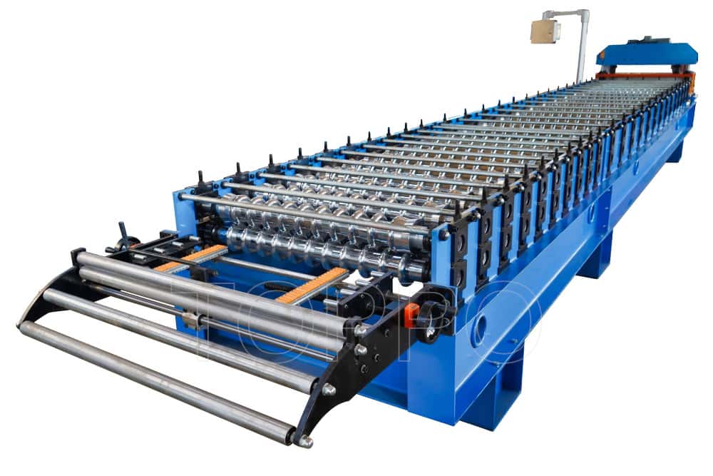 Automatic Hydraulic Corrugated Metal Roofing Sheet Roll Forming Machine