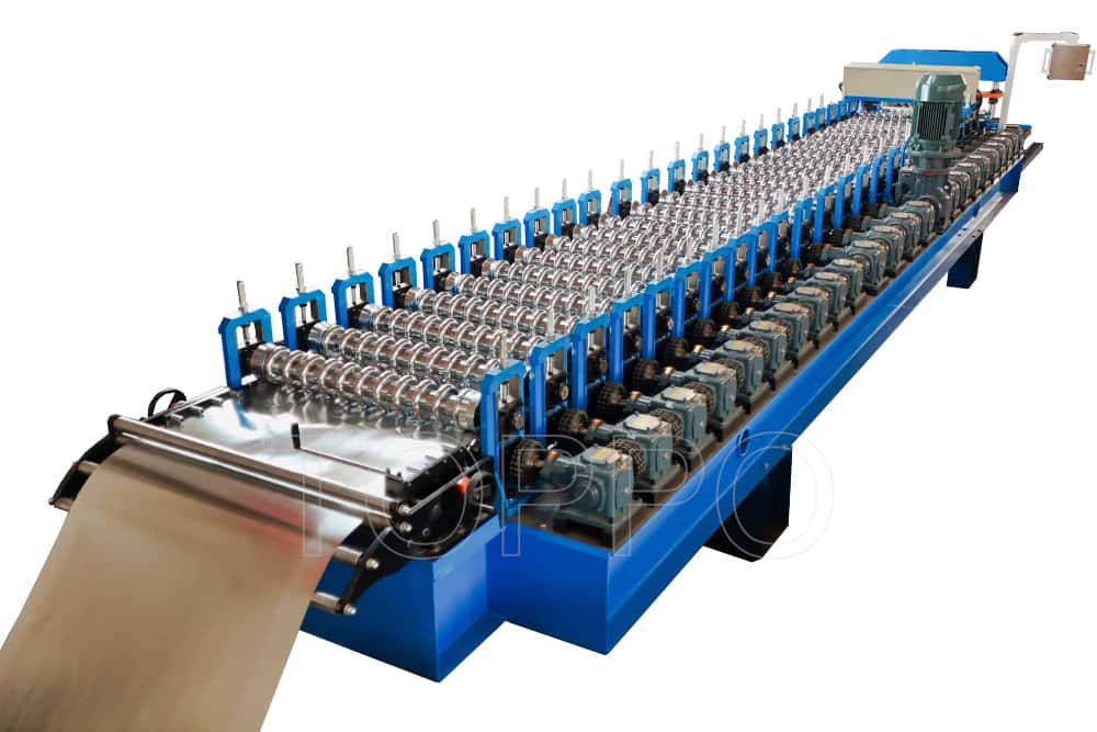 OEM ODM AG Roofing Panel Making Machine Automatic Metal Roof Sheet Roll Forming Line Equipment