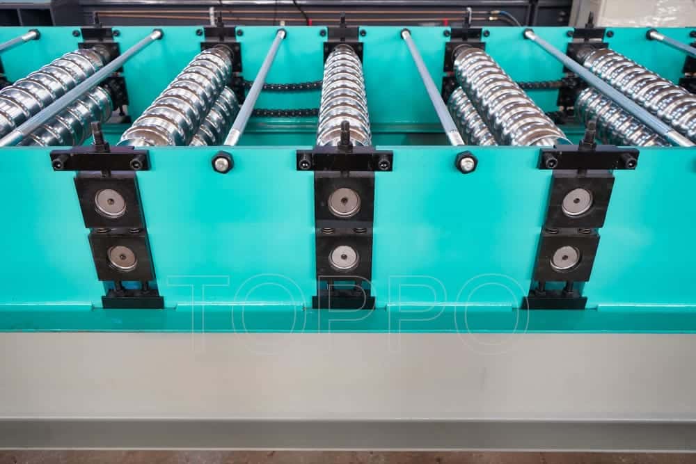 Automatic High Precision Corrugated Roll Forming Machine for Metal Roofing Sheets