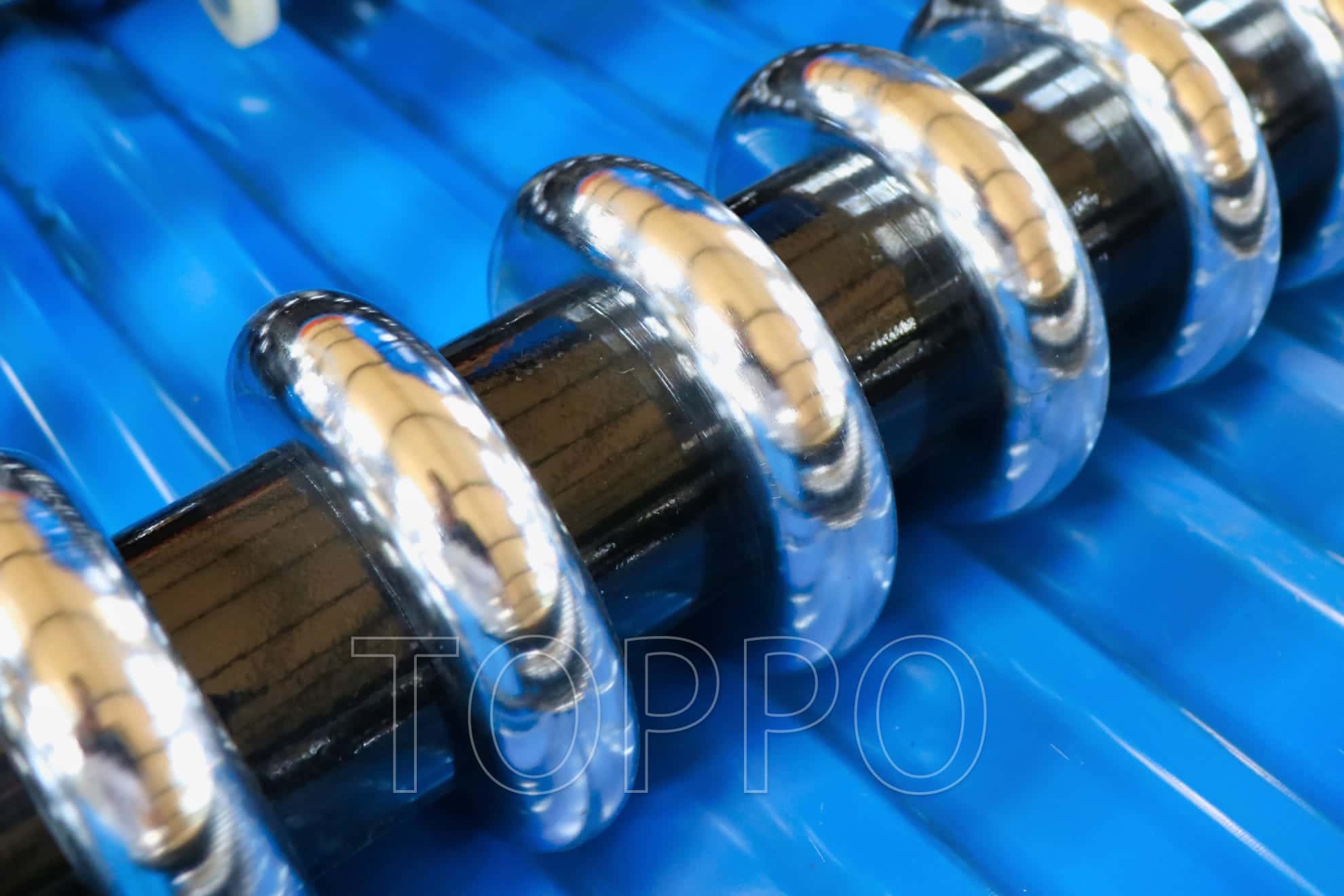 High-Efficiency Corrugated Roll Forming Machine with PLC Control
