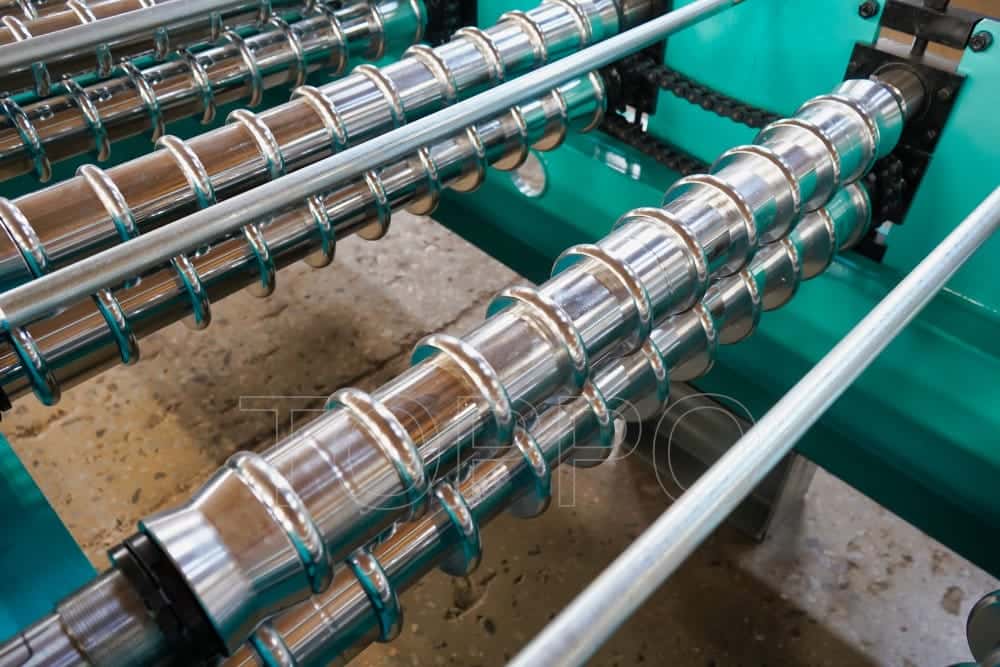 Automatic High Precision Corrugated Roll Forming Machine for Metal Roofing Sheets