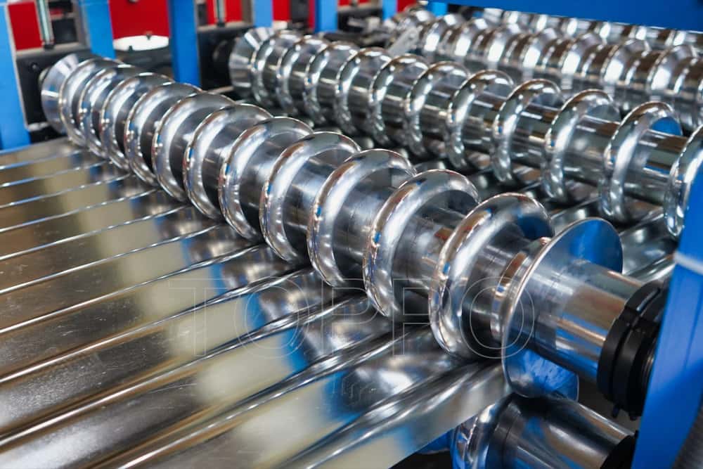 OEM ODM AG Roofing Panel Making Machine Automatic Metal Roof Sheet Roll Forming Line Equipment