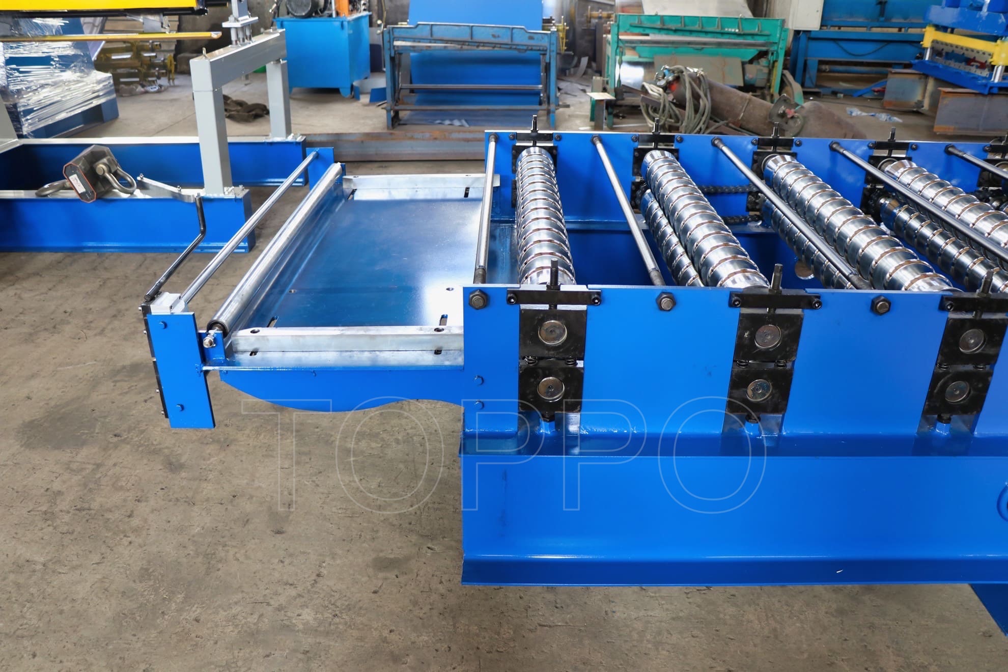 OEM ODM AG Roofing Panel Roll Forming Machine
