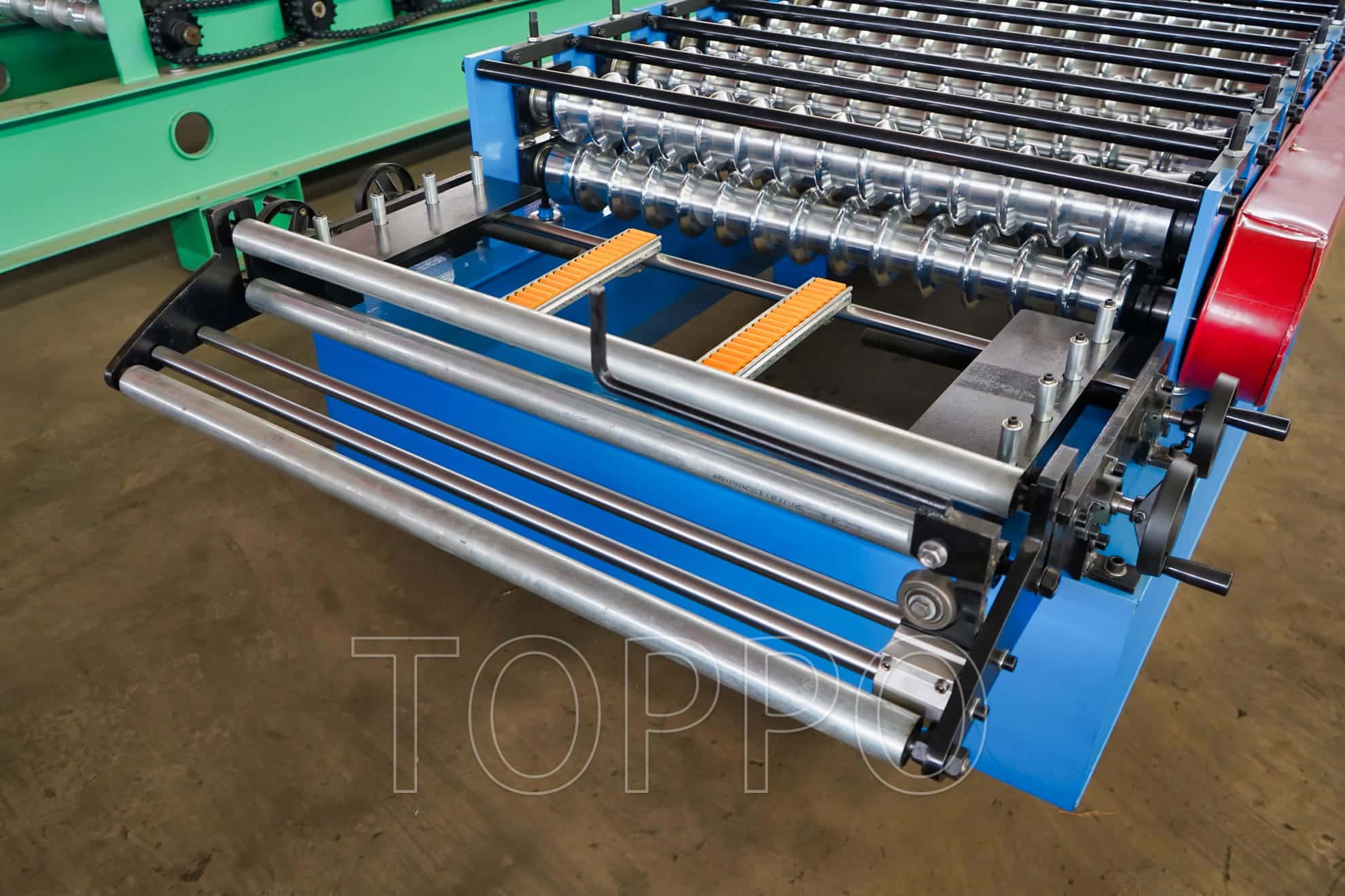 Industrial Corrugated Roll Forming Machine for Metal Roofing Sheet Production