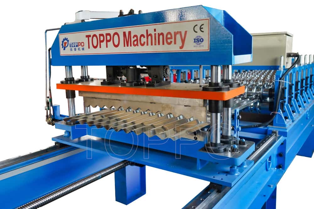 High-Speed Corrugated Sheet Roll Forming Machine with Precision Control