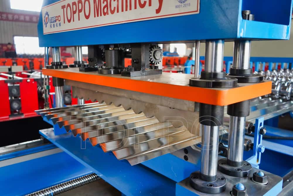 OEM ODM AG Roofing Panel Making Machine Automatic Metal Roof Sheet Roll Forming Line Equipment