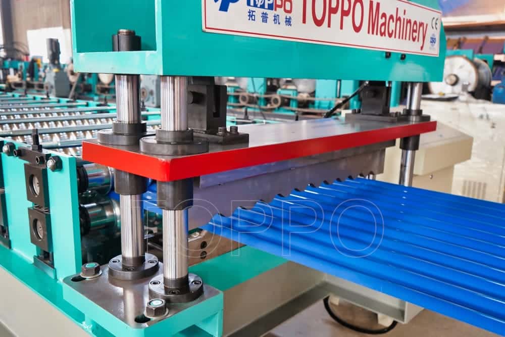 Automatic High Precision Corrugated Roll Forming Machine for Metal Roofing Sheets