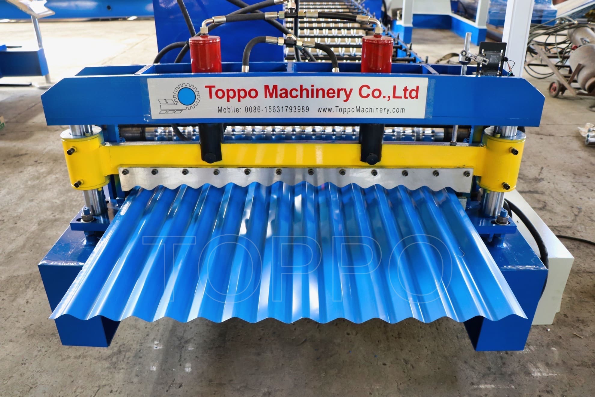 OEM ODM AG Roofing Panel Roll Forming Machine