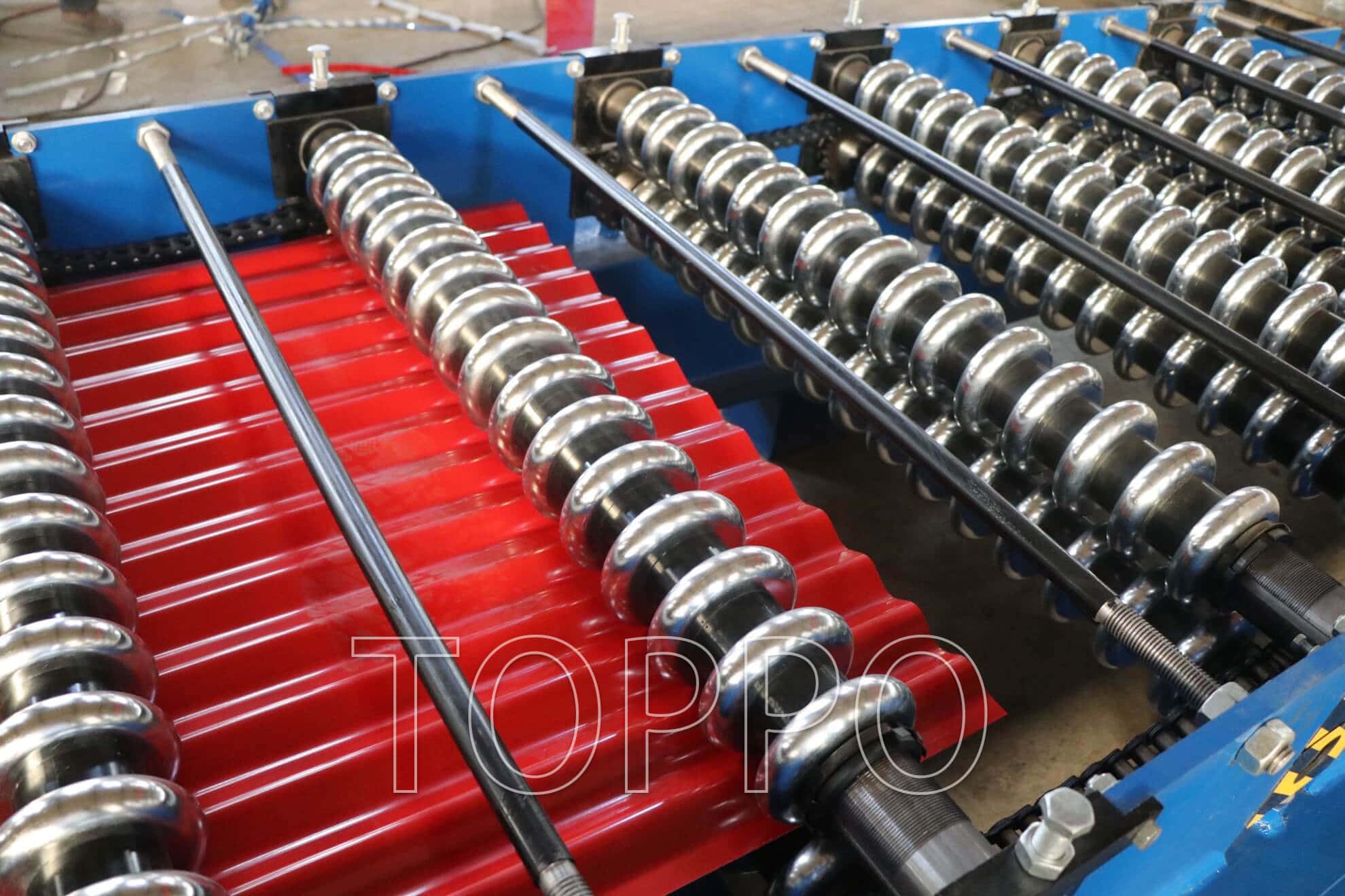OEM ODM AG Roofing Panel Roll Forming Machine