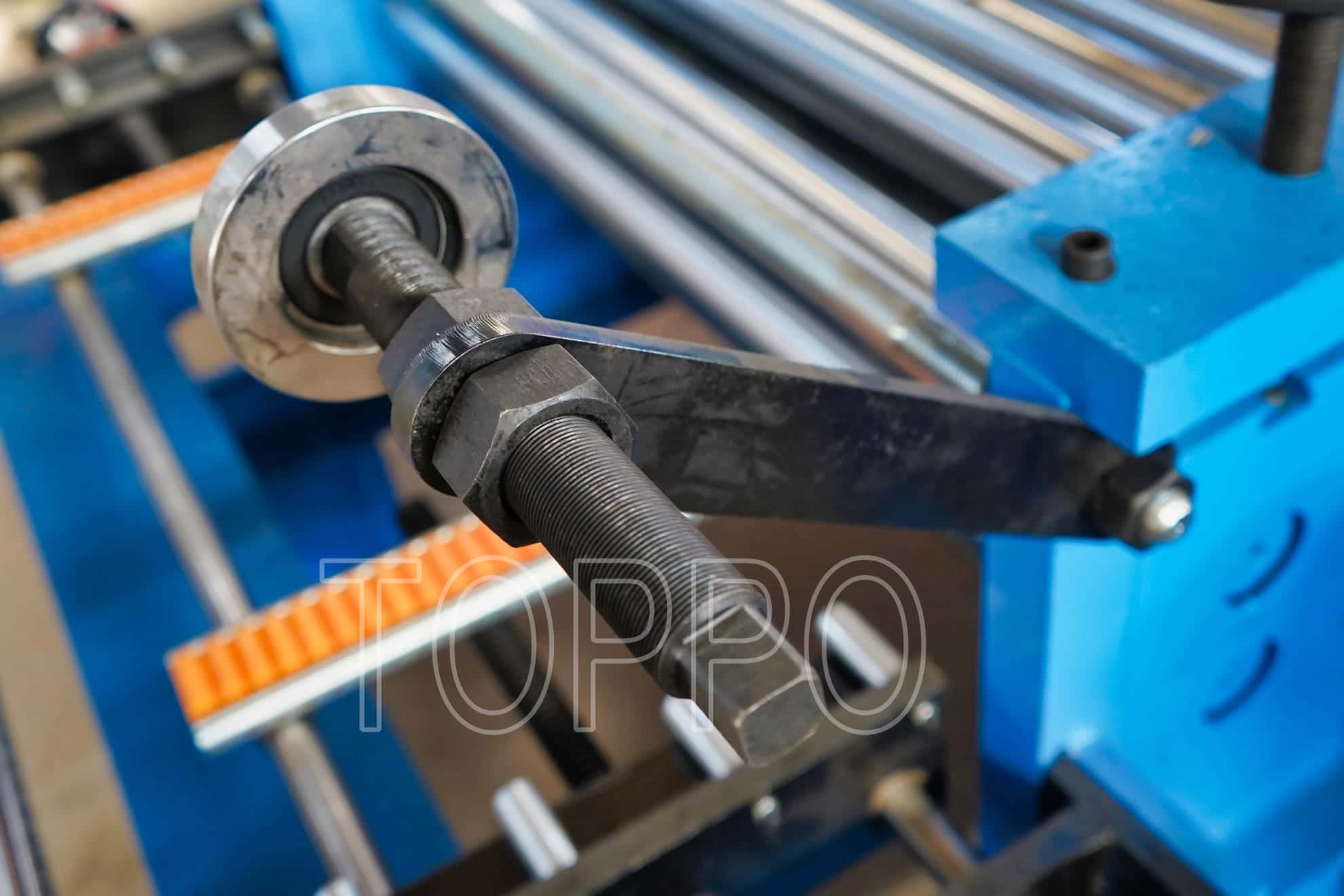 Compact Cut to Length Roll Forming Machine with Touchscreen Control