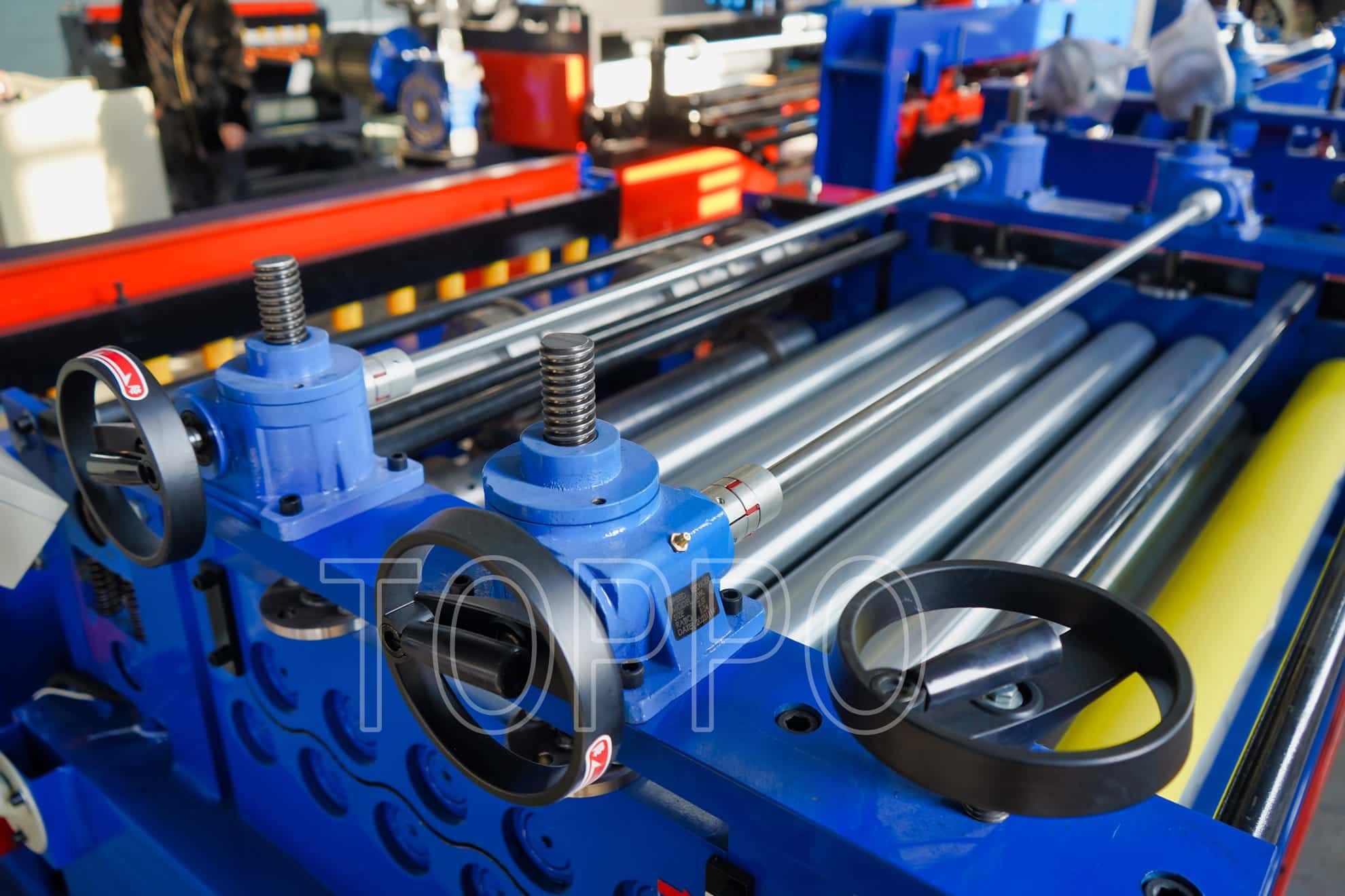 Hydraulic Leveling and Slitting Cut to Length Machine with PLC Control